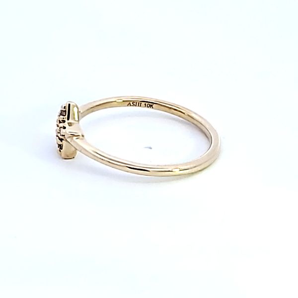 10KY Star Petite Diamond Fashion Ring Image 4 Ross Elliott Jewelers Terre Haute, IN