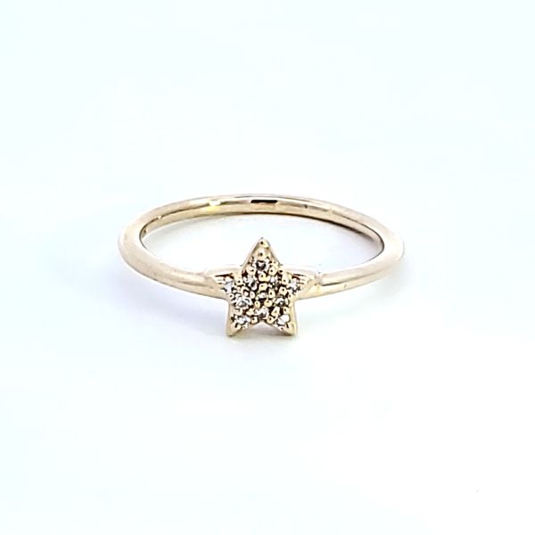 10KY Star Petite Diamond Fashion Ring Ross Elliott Jewelers Terre Haute, IN
