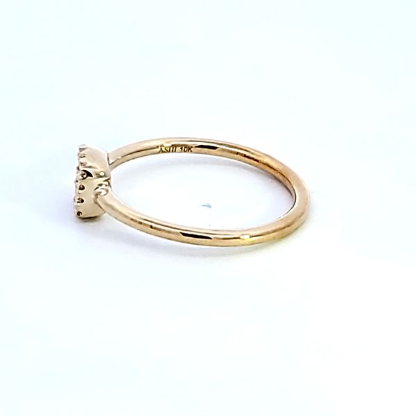 10KY Cushion Shape Petite Diamond Fashion Ring Image 4 Ross Elliott Jewelers Terre Haute, IN