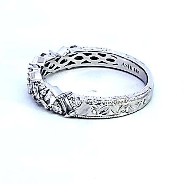 14KW Zig Zag Diamond Fashion Ring Image 4 Ross Elliott Jewelers Terre Haute, IN