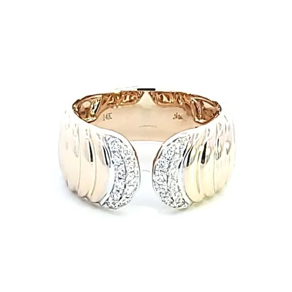 14KY Diamond Fashion Ring Image 2 Ross Elliott Jewelers Terre Haute, IN