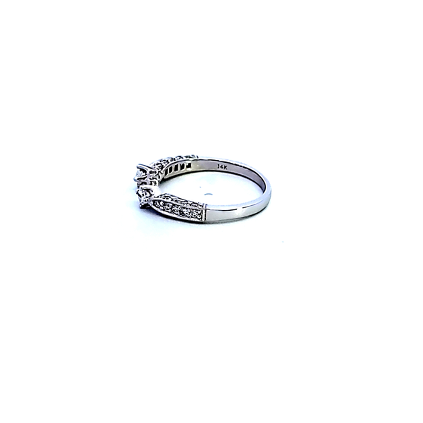 14KW Diamond Semi Mount Engagement  Ring Image 4 Ross Elliott Jewelers Terre Haute, IN