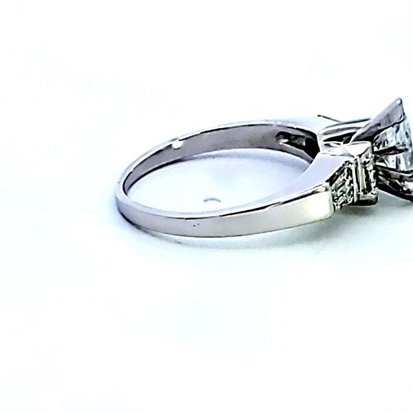 Platinum Diamond Semi Mount Engagement Ring Image 3 Ross Elliott Jewelers Terre Haute, IN