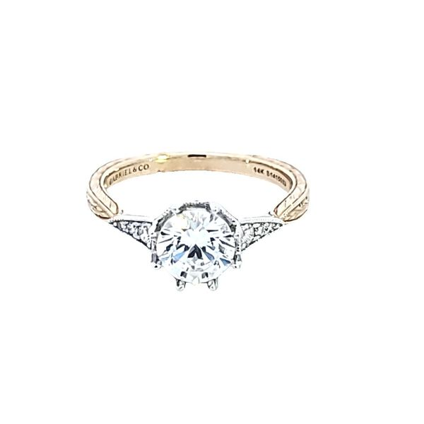 14KTT Diamond Semi Mount Engagement Ring Image 2 Ross Elliott Jewelers Terre Haute, IN