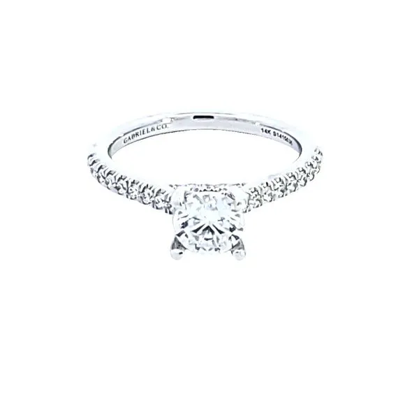 14KW Diamond Semi Mount Engagement Ring Image 2 Ross Elliott Jewelers Terre Haute, IN