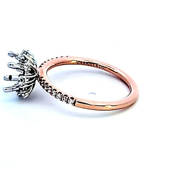 14KTT Diamond Semi Mount Engagement Ring Image 4 Ross Elliott Jewelers Terre Haute, IN