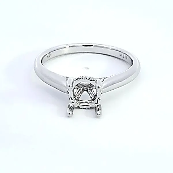 14KW Diamond Semi Mount Engagement Ring Image 2 Ross Elliott Jewelers Terre Haute, IN