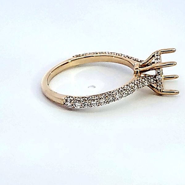 14KY Diamond Semi Mount Engagement Ring Image 3 Ross Elliott Jewelers Terre Haute, IN