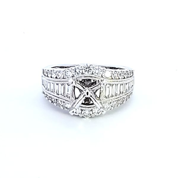 14KW Diamond Semi Mount Engagement Ring Image 2 Ross Elliott Jewelers Terre Haute, IN