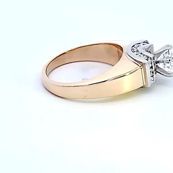 14KTT Diamond Semi Mount Engagement Ring Image 3 Ross Elliott Jewelers Terre Haute, IN