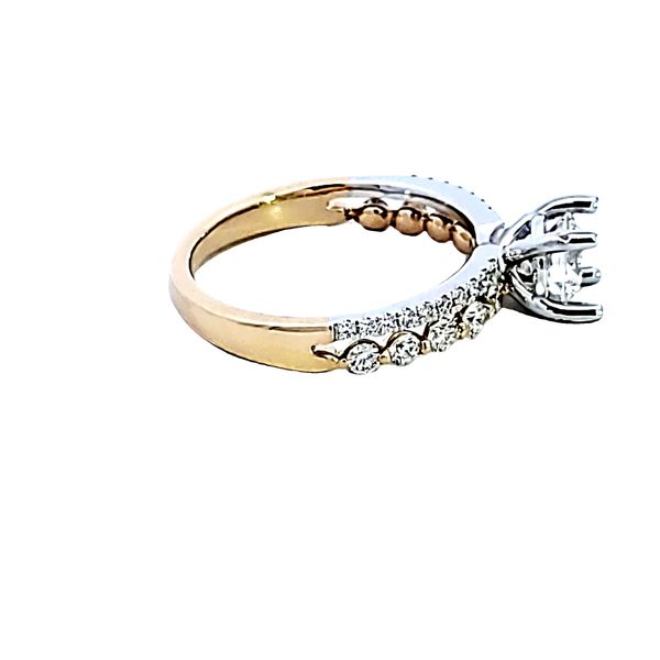 14KTT Diamond Semi Mount Engagement Ring Image 3 Ross Elliott Jewelers Terre Haute, IN