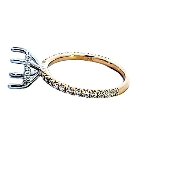 14KTT Diamond Semi Mount Engagement Ring Image 3 Ross Elliott Jewelers Terre Haute, IN