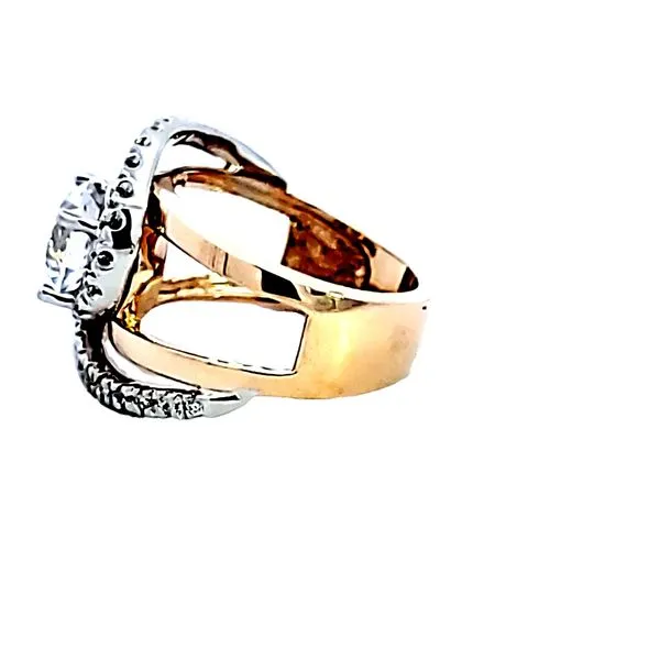14KTT Diamond Semi Mount Engagement Ring Image 4 Ross Elliott Jewelers Terre Haute, IN