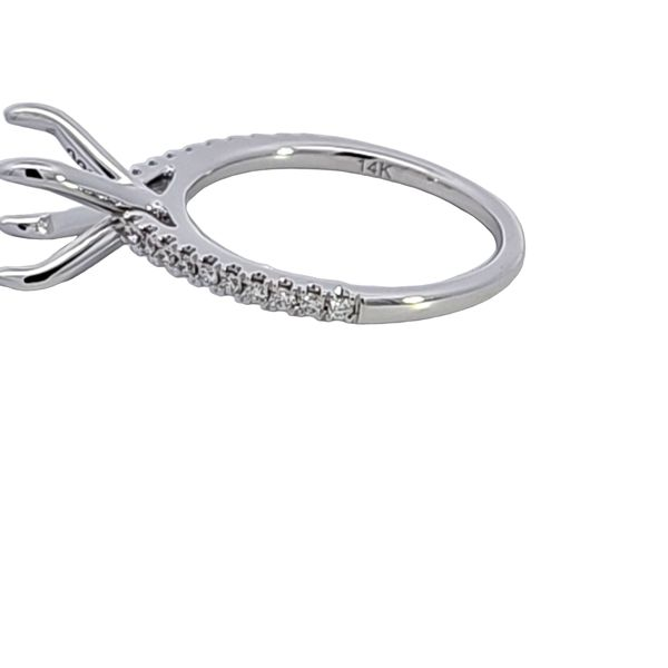 14KW Diamond Semi Mount Engagement Ring Image 4 Ross Elliott Jewelers Terre Haute, IN