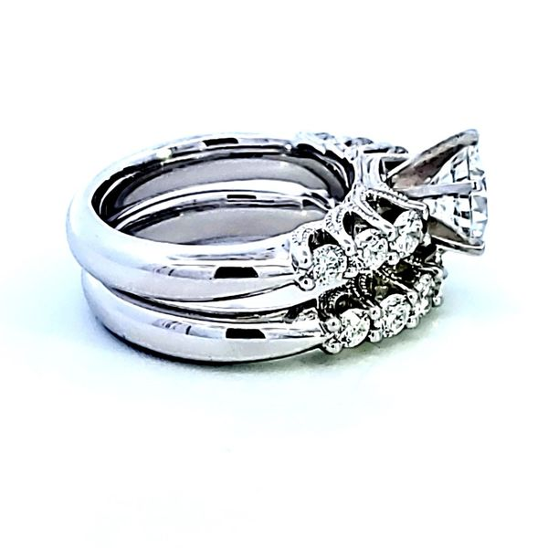 14KW Diamond Semi Mount Wedding Set Image 3 Ross Elliott Jewelers Terre Haute, IN