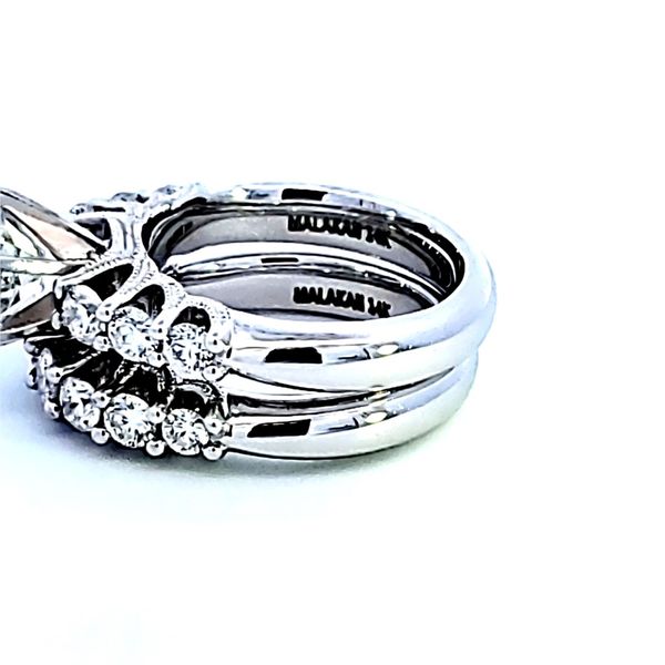 14KW Diamond Semi Mount Wedding Set Image 4 Ross Elliott Jewelers Terre Haute, IN