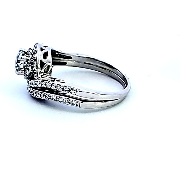 14KW Diamond Wedding Set Image 4 Ross Elliott Jewelers Terre Haute, IN