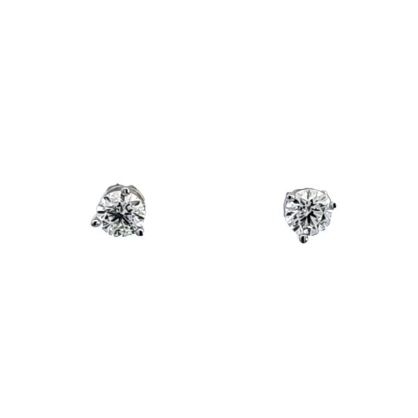 14KW 5/8 ctw Diamond Martini Earrings Image 2 Ross Elliott Jewelers Terre Haute, IN