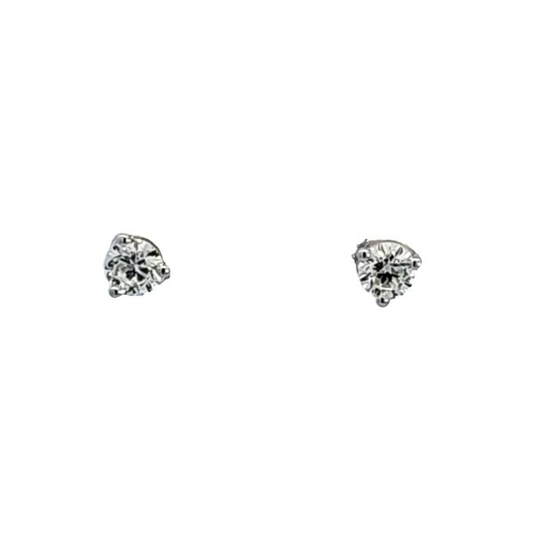 14KW 1/2 ctw Diamond Martini Stud Earrings Image 2 Ross Elliott Jewelers Terre Haute, IN