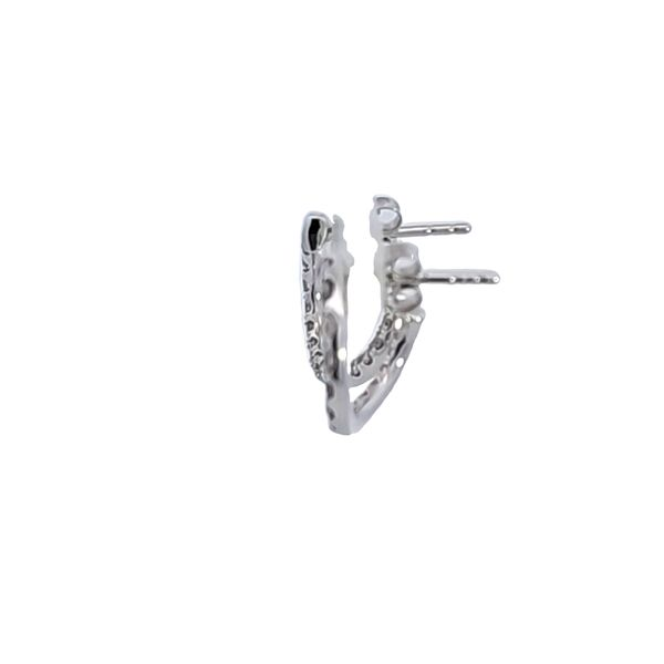 14KW Diamond Earrings Image 4 Ross Elliott Jewelers Terre Haute, IN