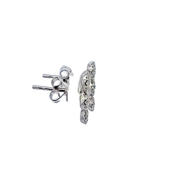 14KW Diamond Earrings Image 3 Ross Elliott Jewelers Terre Haute, IN