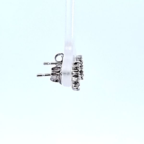 10KW Climber Petite Diamond Earrings Image 3 Ross Elliott Jewelers Terre Haute, IN