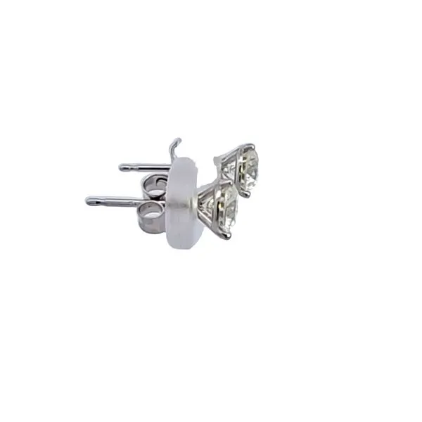 14KW 9/10 cttw Diamond Martini Stud Earrings Image 3 Ross Elliott Jewelers Terre Haute, IN