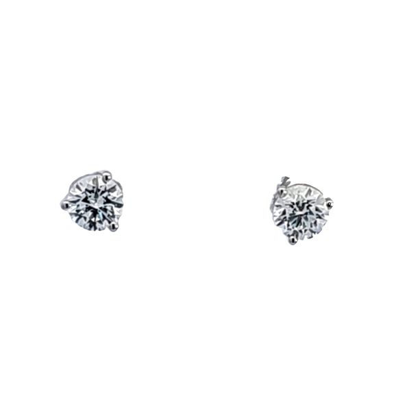 14KW 3/4 cttw Diamond Martini Stud Earrings Image 2 Ross Elliott Jewelers Terre Haute, IN