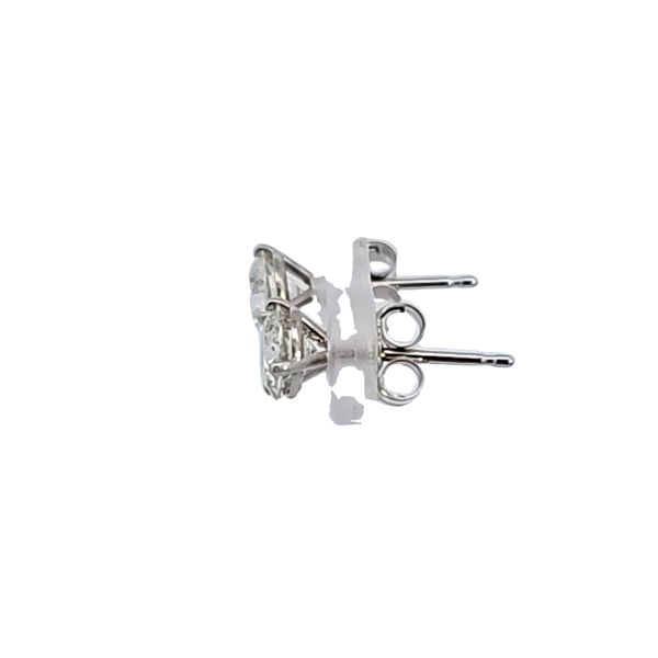 14KW 1 cttw Diamond Martini Stud Earrings Image 4 Ross Elliott Jewelers Terre Haute, IN