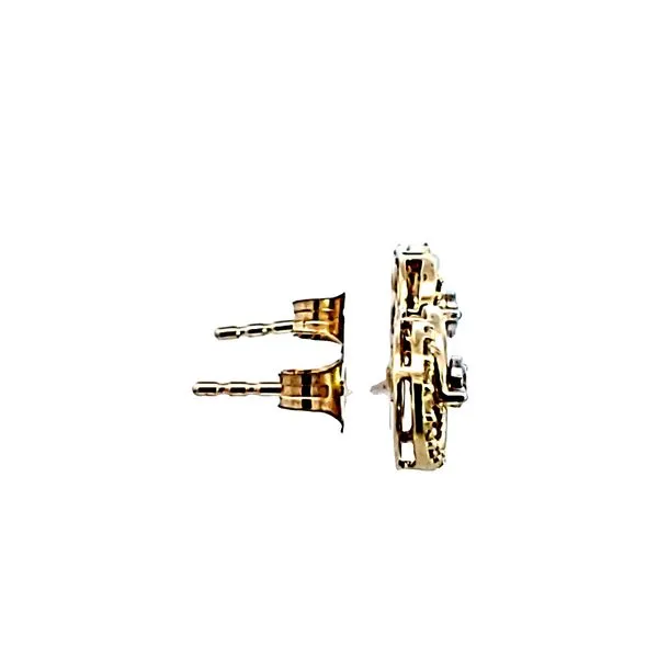 10KY Diamond Earrings Image 3 Ross Elliott Jewelers Terre Haute, IN
