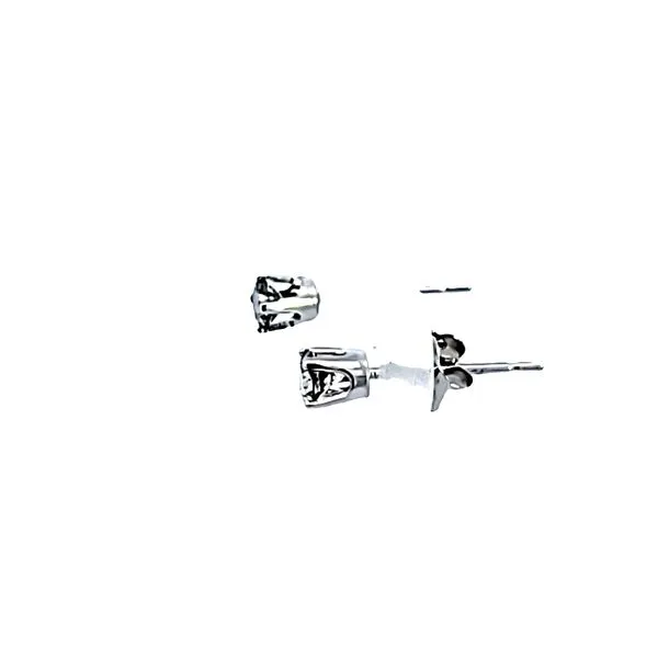 14KW Diamond Stud Earrings Image 4 Ross Elliott Jewelers Terre Haute, IN