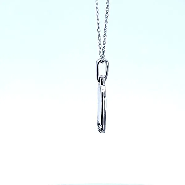 10KW Tag Diamond Pendant Image 4 Ross Elliott Jewelers Terre Haute, IN