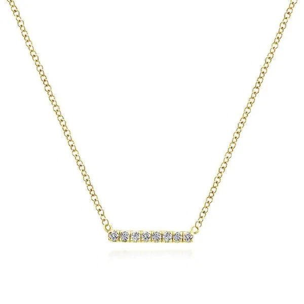Necklace 00116500255 14KY Diamond Necklaces Ross Elliott Jewelers