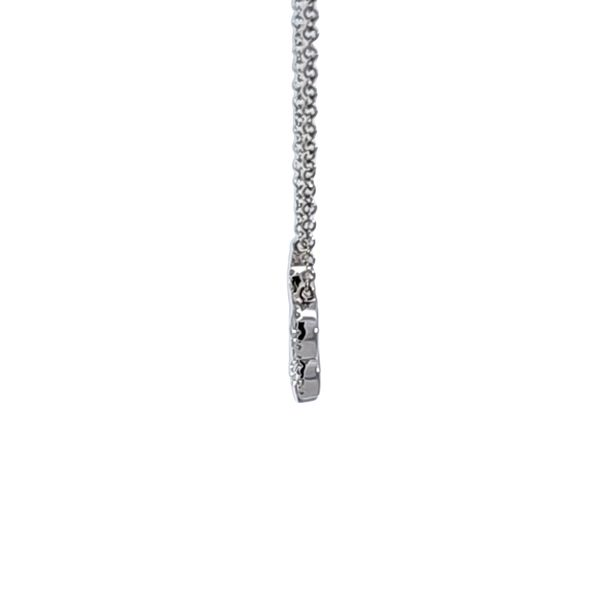 14KW Diamond Necklace Image 4 Ross Elliott Jewelers Terre Haute, IN