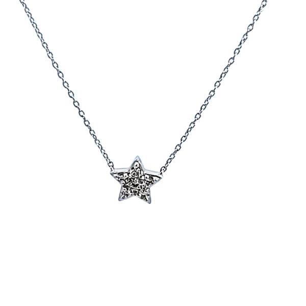 10KW Star Petite Diamond Necklace Ross Elliott Jewelers Terre Haute, IN