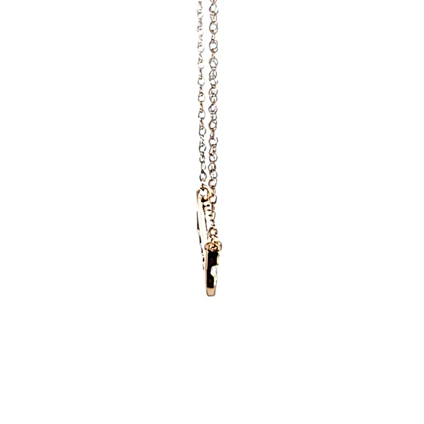 14KY Diamond Necklace Image 3 Ross Elliott Jewelers Terre Haute, IN