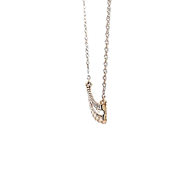 14KY Diamond Necklace Image 4 Ross Elliott Jewelers Terre Haute, IN