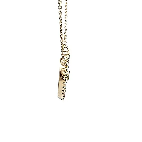 10KY Diamond Heart Necklace Image 3 Ross Elliott Jewelers Terre Haute, IN