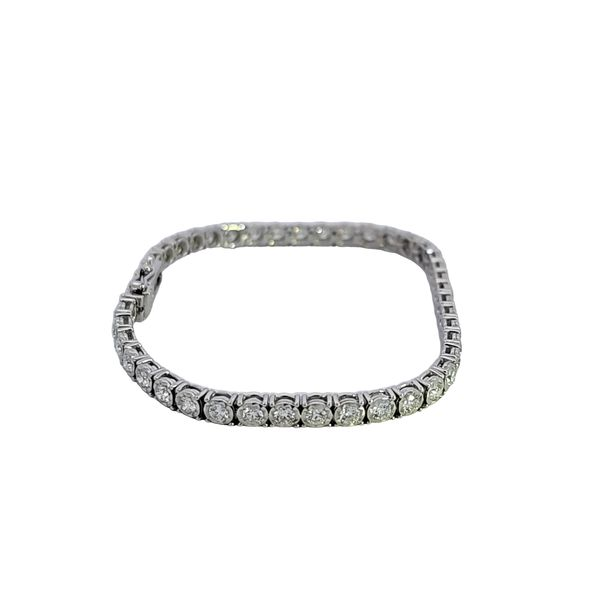 14KW Diamond Bracelet Image 3 Ross Elliott Jewelers Terre Haute, IN