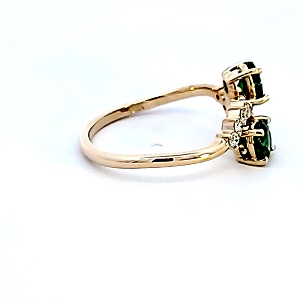 14KY Green Sapphire Fashion Ring Image 3 Ross Elliott Jewelers Terre Haute, IN