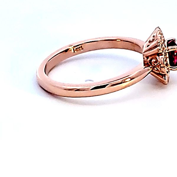 14KR Round Ruby Fashion Ring Image 3 Ross Elliott Jewelers Terre Haute, IN