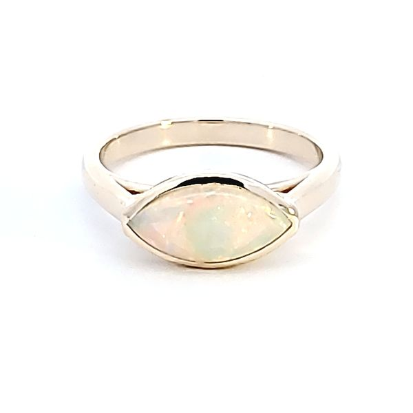 14KY Marquise Opal Fashion Ring Image 2 Ross Elliott Jewelers Terre Haute, IN