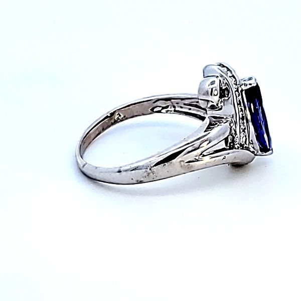 14KW Marquise Tanzanite Fashion Ring Image 3 Ross Elliott Jewelers Terre Haute, IN