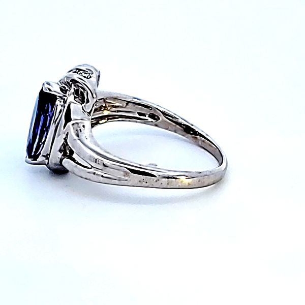 14KW Marquise Tanzanite Fashion Ring Image 4 Ross Elliott Jewelers Terre Haute, IN
