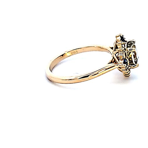 14KY White Sapphire Fashion Ring Image 3 Ross Elliott Jewelers Terre Haute, IN