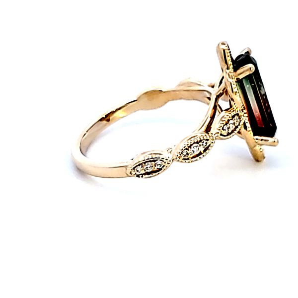 14KY Bi-Color Tourmaline Fashion Ring Image 3 Ross Elliott Jewelers Terre Haute, IN