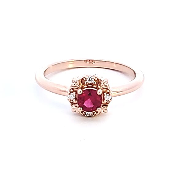 14KR Ruby Fashion Ring Image 2 Ross Elliott Jewelers Terre Haute, IN