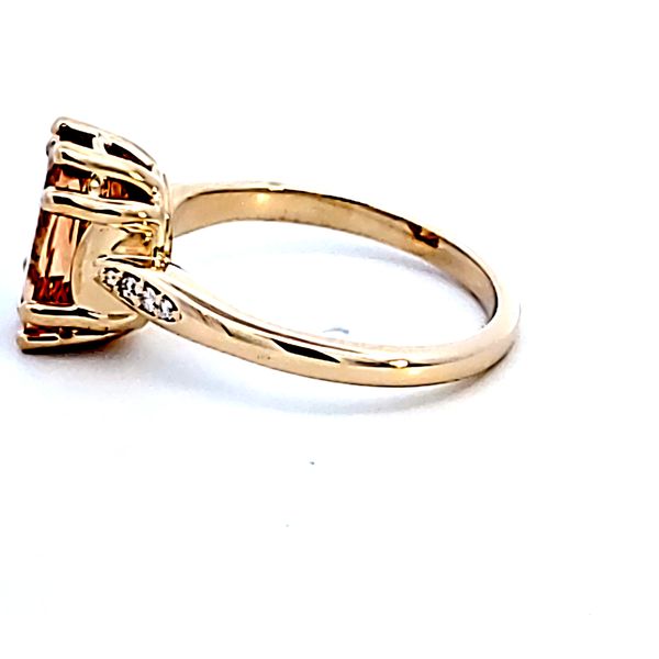 14KY Cushion Cut Precious Topaz Fashion Ring Image 4 Ross Elliott Jewelers Terre Haute, IN
