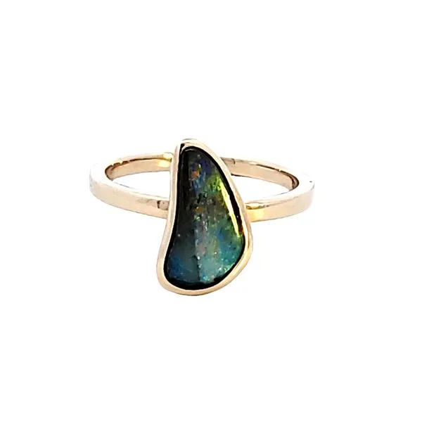 14KY Australian Boulder Opal Fashion Ring Image 2 Ross Elliott Jewelers Terre Haute, IN