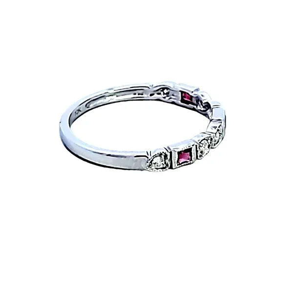 10KW Pink Tourmaline and Diamond Birthstone Fashion Ring Image 3 Ross Elliott Jewelers Terre Haute, IN